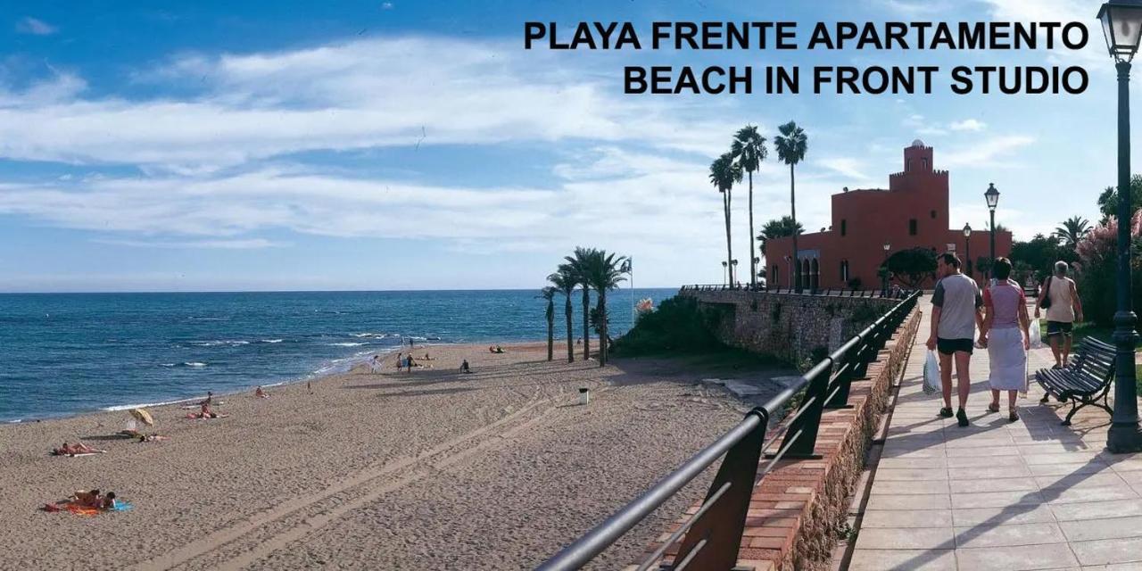 Estudio Benalbeach Primera Linea De Playa Бенальмадена Экстерьер фото